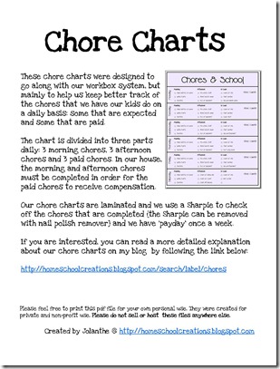 Chores Archives - Homeschool Creations